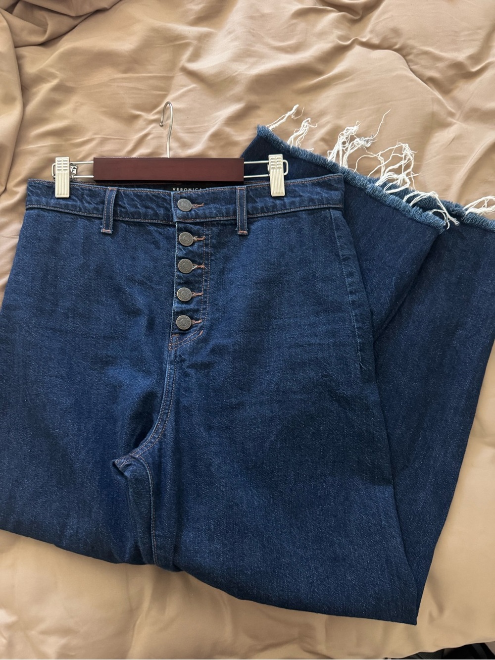 Veronica Beard Dark Blue Denim Jeans - Picture 4 of 5